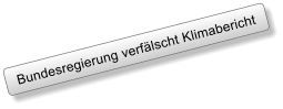 Bundesregierung verflscht Klimabericht